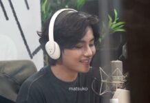 Kim Taehyung hosts the live radio show Starry Night