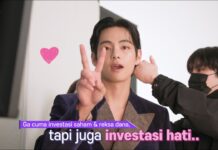 We get to see Kim Taehyung behind the scenes!